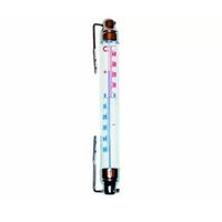 Raamthermometer - metaal - 20 cm   -