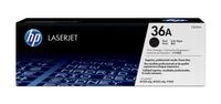 HP 36A zwarte LaserJet tonercartridge CB436A toner Zwart - thumbnail