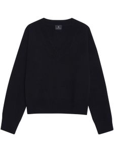 ANINE BING Lee V-neck cashmere jumper - Noir