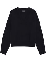 ANINE BING Lee V-neck cashmere jumper - Noir