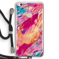 Pastel Echoes: Huawei Ascend P8 Lite (2017) Transparant Hoesje met koord