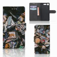 Sony Xperia XZ1 | Telefoonhoesje met foto | Badges