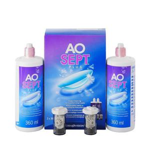 AOSept Plus 2 Maanden (2x360ml) - Lenzenvloeistof > | 123Optic.com