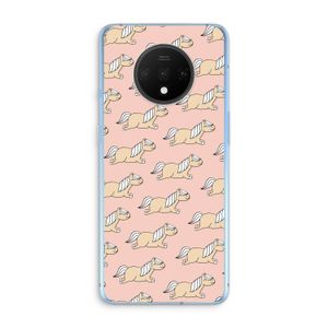 Ponys: OnePlus 7T Transparant Hoesje