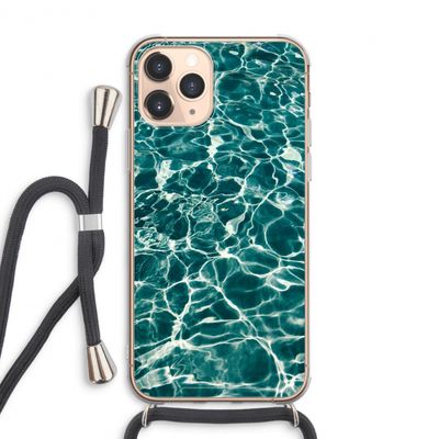 Weerkaatsing water: iPhone 11 Pro Max Transparant Hoesje met koord