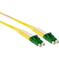 ACT 1 meter LSZH Singlemode 9/125 OS2 glasvezel patchkabel duplex met LC/APC8 connectoren