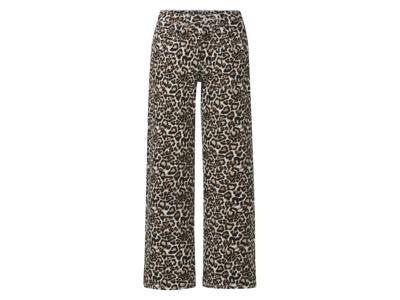 esmara Dames jeans - Wide leg (Luipaard print, 46)