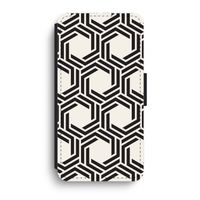 Geometrisch patroon: iPhone XR Flip Hoesje