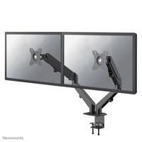 Neomounts DS70-700BL2 Monitor-tafelbeugel 2-voudig 43,2 cm (17) - 68,6 cm (27) Zwart Kantelbaar en zwenkbaar, In hoogte verstelbaar, Roteerbaar