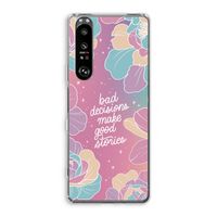 Good stories: Sony Xperia 1 III Transparant Hoesje