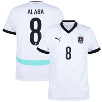 Oostenrijk Shirt Uit 2024-2025 + Alaba 8