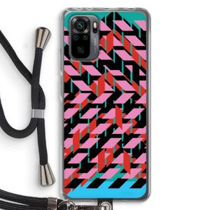 Skew Blush 2: Xiaomi Redmi Note 10 Pro Transparant Hoesje met koord