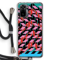 Skew Blush 2: Xiaomi Redmi Note 10 Pro Transparant Hoesje met koord