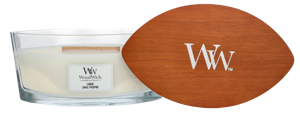 Woodwick Linen Candle 453.60 g Kaarsen Eau de Toilette 453.6 g