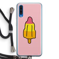 Raketijsje: Samsung Galaxy A50 Transparant Hoesje met koord
