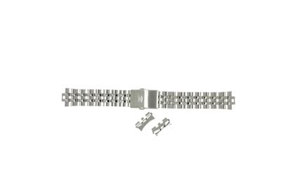 Horlogeband Seiko SNKL17K1 / 7S26-03V0 / M0N4111J0 Staal 18mm