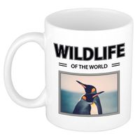 Foto mok Pinguin mok / beker - wildlife of the world cadeau Pinguins liefhebber - feest mokken - thumbnail