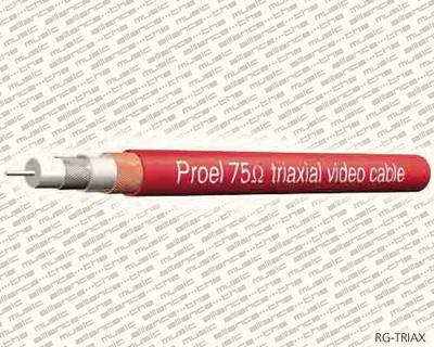 Proel RG-TRIAX triaxiale video kabel