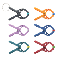 Wolfcraft Microfix S | Mini-veerklemmen | 1x ring | 6 stuks - 3420000