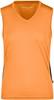 James & Nicholson JN315 Ladies´ Running Tank - Orange/Black - S