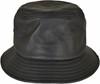 Flexfit FX5003IL Imitation Leather Bucket Hat - Black - One Size