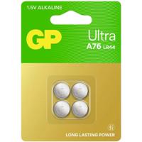 GP Knoopcel LR44 1.5 V 4 stuk(s) 110 mAh Lithium Ultra
