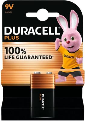 Duracell batterij Plus 100% 9V