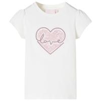 VidaXL Kindershirt 116 ecru