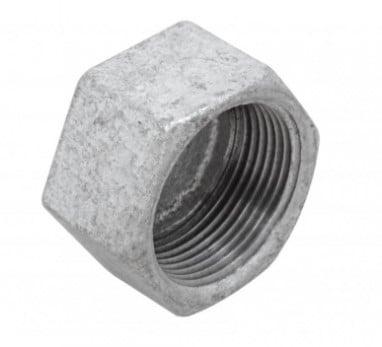Kirchhoff Smeedbare ijzeren eindkap, verzinkt, 1/2"IT, (300) - 989811055