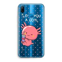 Love You A Lotl: Huawei P20 Lite Transparant Hoesje