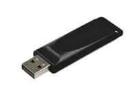 Verbatim Slider USB-stick 64 GB Zwart 98698 USB 2.0