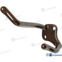 Gancho colgador y sujetapuertas GS72285 - SOPORTE COLGADOR FIJO INOX.