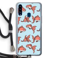 Blub: Samsung Galaxy A20s Transparant Hoesje met koord
