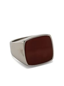 Nialaya Jewelry bague en agate - Argent