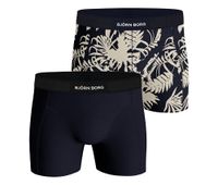 Bjorn Borg Boxershort premium cotton 2-pack print blauw