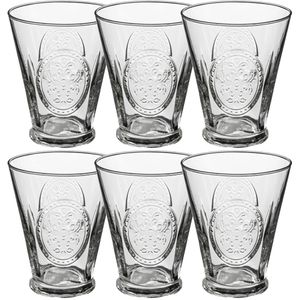 Set van 6x stuks tumbler glazen Carmela 340 ml van glas