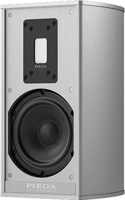 Piega: Premium 301 Boekenplank Speaker - Aluminium/Zilver