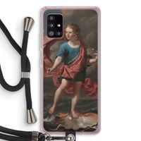 Soap Bubbles: Samsung Galaxy A51 5G Transparant Hoesje met koord