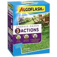 Gazon -meststof - Algoflash Naturasol - 3 acties - 3 kg
