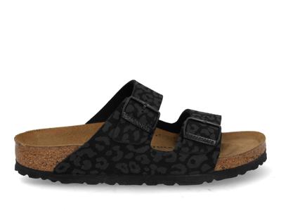 Birkenstock Arizona narrow 1030563 leo blac Zwart maat 40