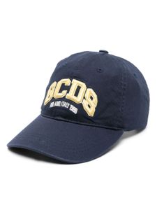 GCDS casquette à logo brodé - Bleu