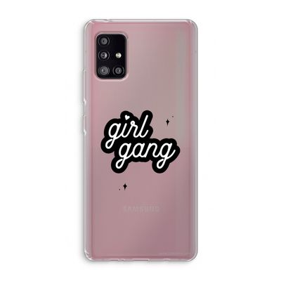 Girl Gang: Samsung Galaxy A51 5G Transparant Hoesje
