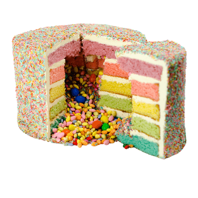 Regenboog Taart
