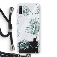 Simple leaves: Samsung Galaxy A70 Transparant Hoesje met koord