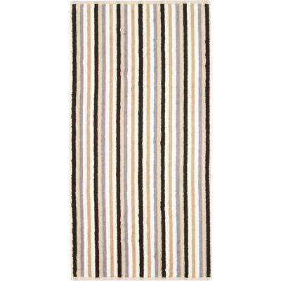 Cawö Cawo Shades Streifen Douchelaken 70x140 sand