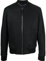 Billionaire veste bomber à logo brodé - Noir