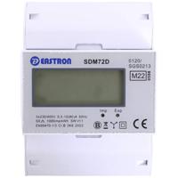 Counttec SDM72D kWh-meter 3-fasen Digitaal 80 A Conform MID: Ja 1 stuk(s)