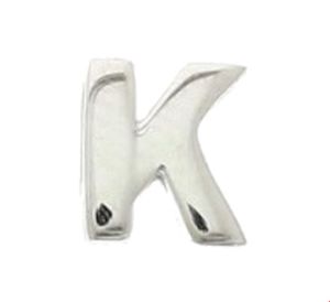 TFT Hanger Zilver Letter K