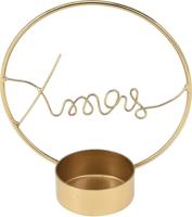 Theelichthouder Xmas D10 cm