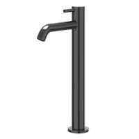 IVY Bond Fonteinkraan - Opbouw - Verhoogd - Zwart Chroom PVD